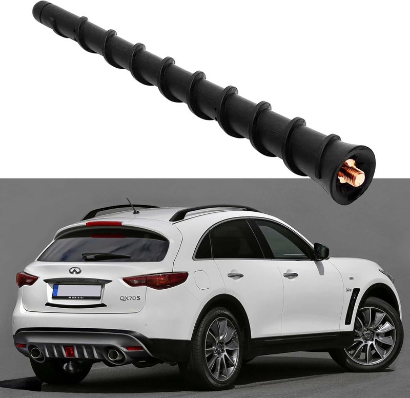 KSaAuto Antenna for Infiniti JX35 FX37 FX35 FX45 QX70 QX60 EX35 EX37 2003-2017, Hyundai Infiniti Car Accessories Radio Antenna Mast Replacement - Image 1